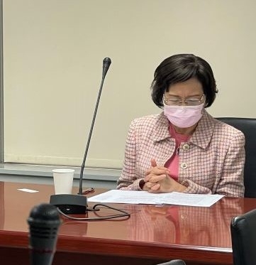 2021.12.20中華民國空勤之友會第二屆第五次理監事聯席會議會議，由周芳如理事長主持。