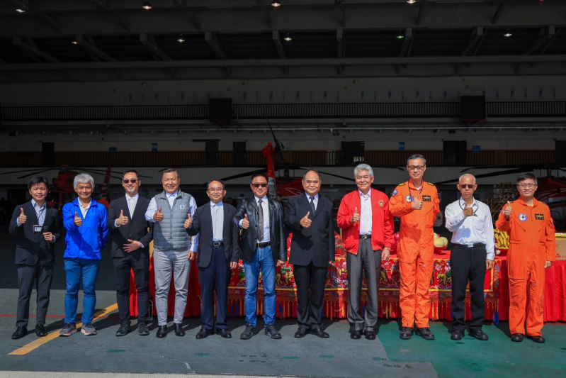 2024.03.21上午良時大吉日舉行「空勤總隊臺中駐地棚廠橫移式抗颱大門工程」祭祀祈福開工儀式